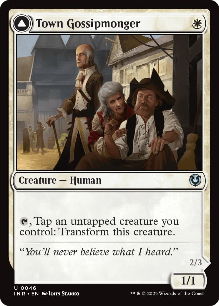 Town Gossipmonger // Incited Rabble - Image 1
