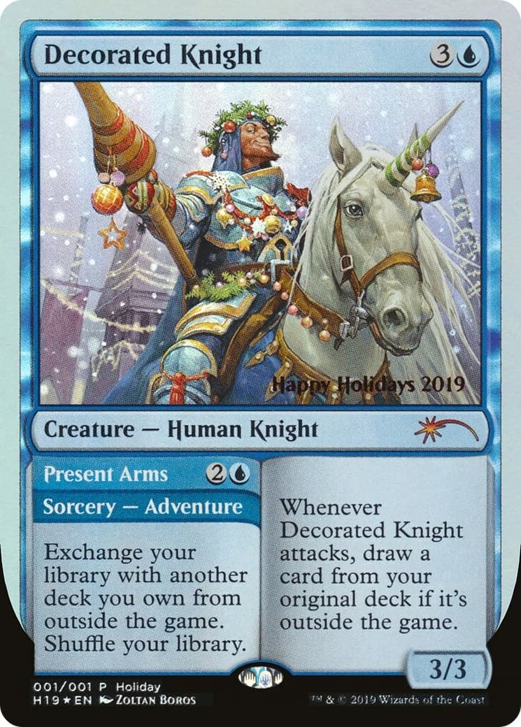 Decorated Knight // Present Arms - Image 1