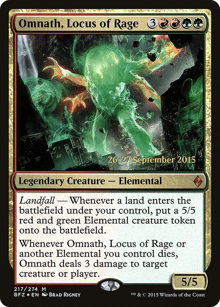 Omnath, Locus of Rage - Image 1