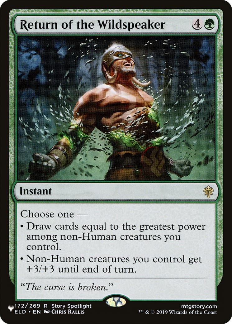Return of the Wildspeaker - Image 1