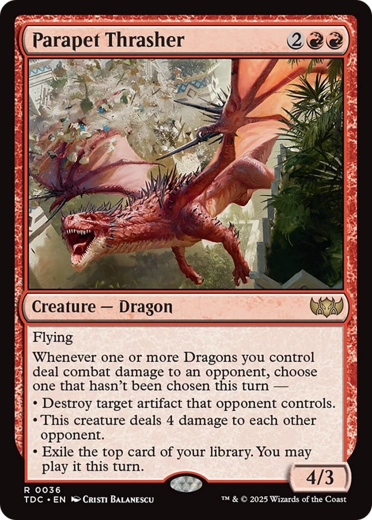 Parapet Thrasher - Image 1