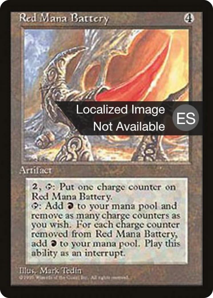 Red Mana Battery - Image 1
