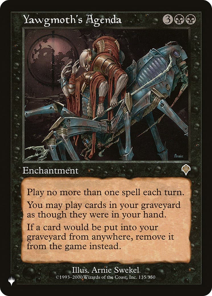 Yawgmoth's Agenda - Image 1