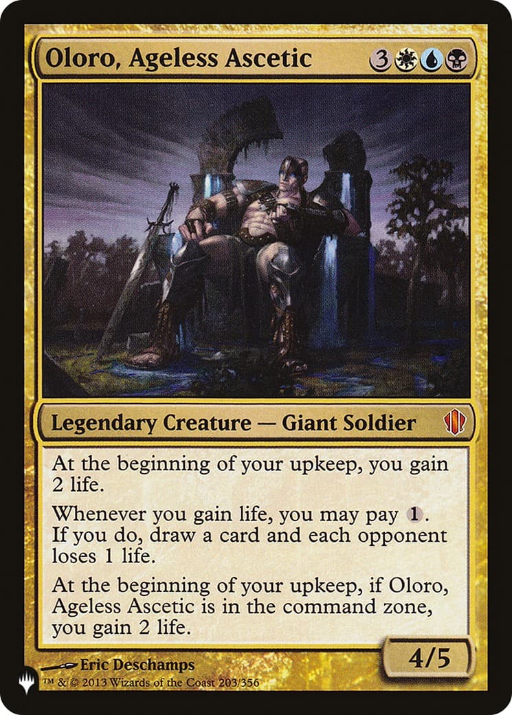 Oloro, Ageless Ascetic - Image 1