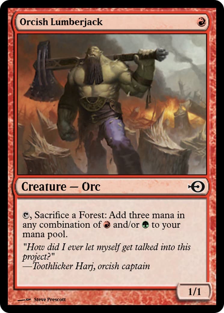 Orcish Lumberjack - Image 1