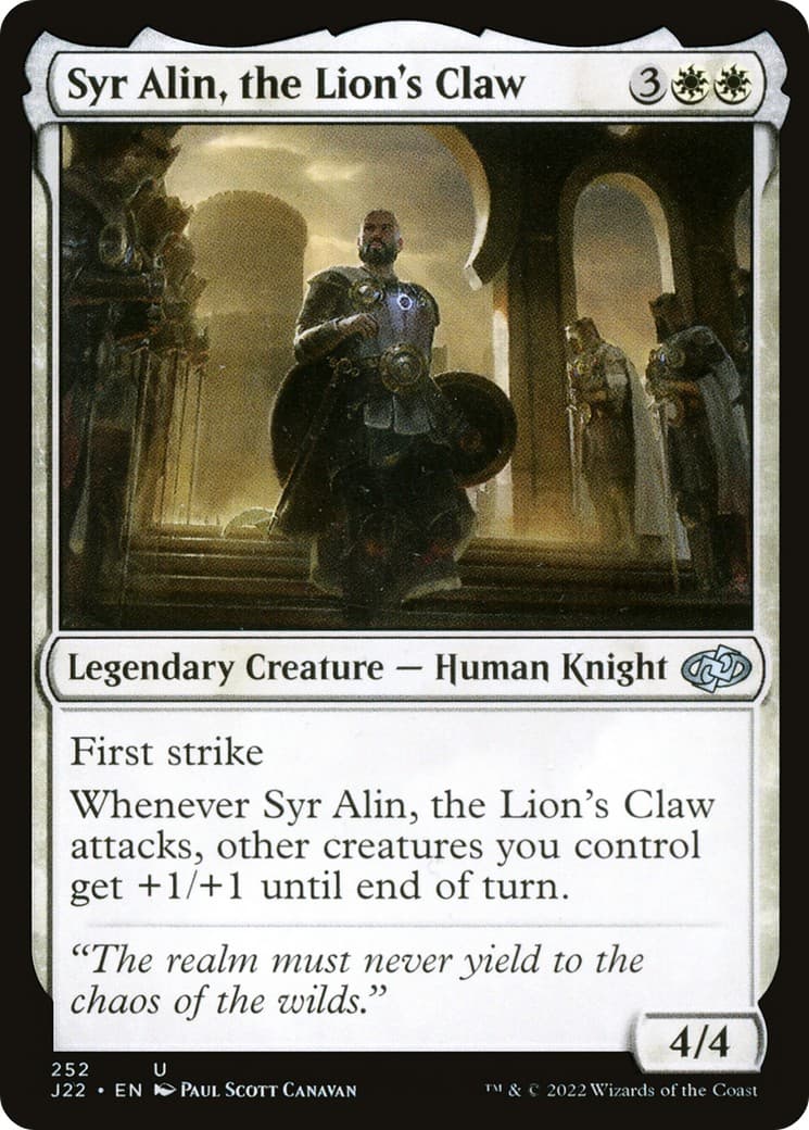 Syr Alin, the Lion's Claw - Image 1