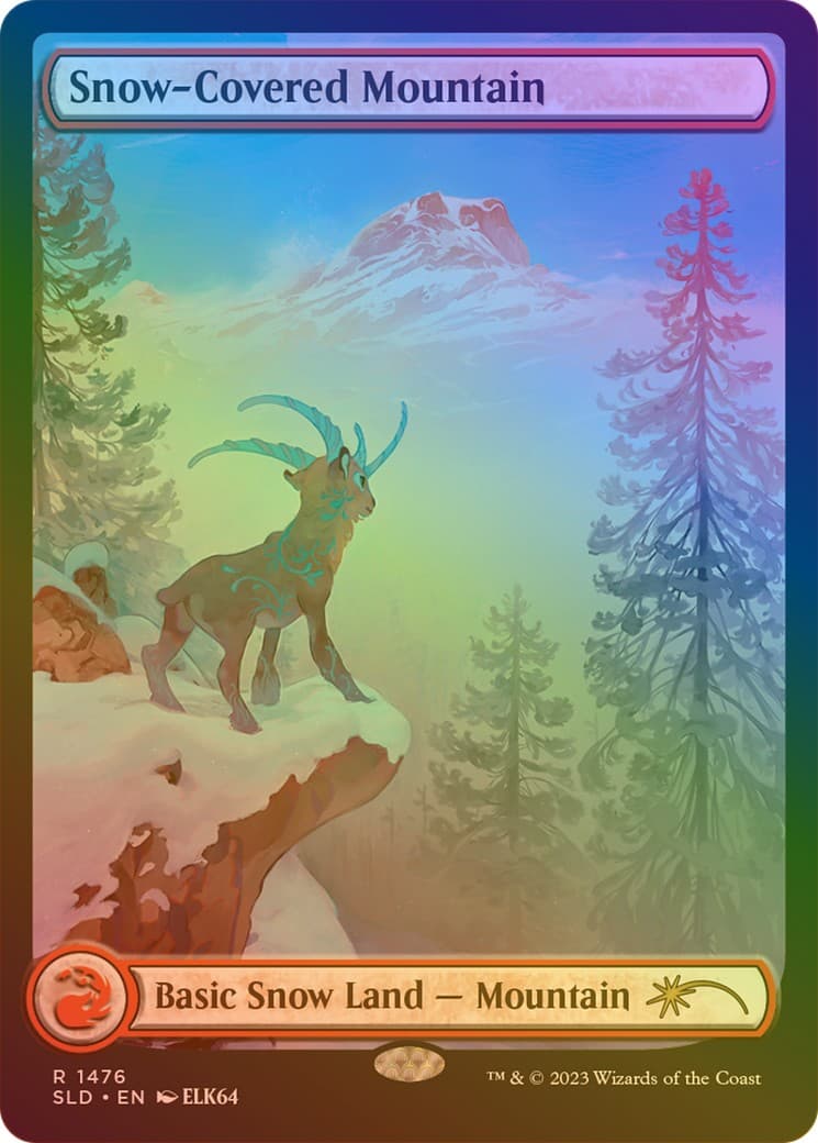 Snow-Covered Mountain - Image 1
