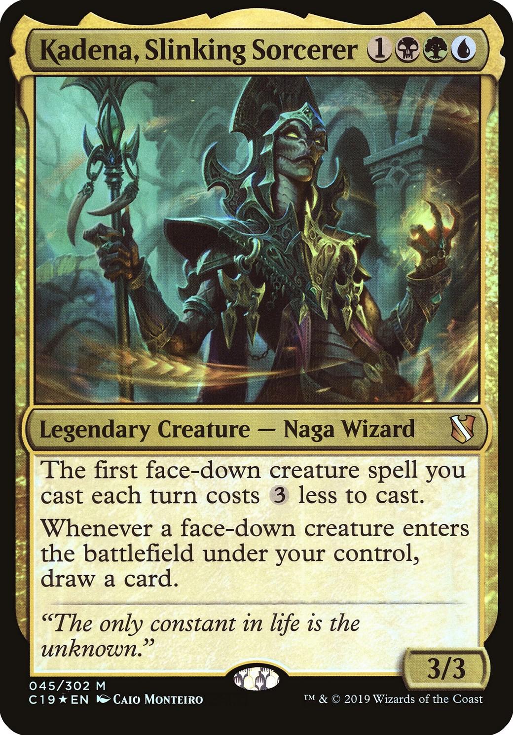 Kadena, Slinking Sorcerer - Image 1