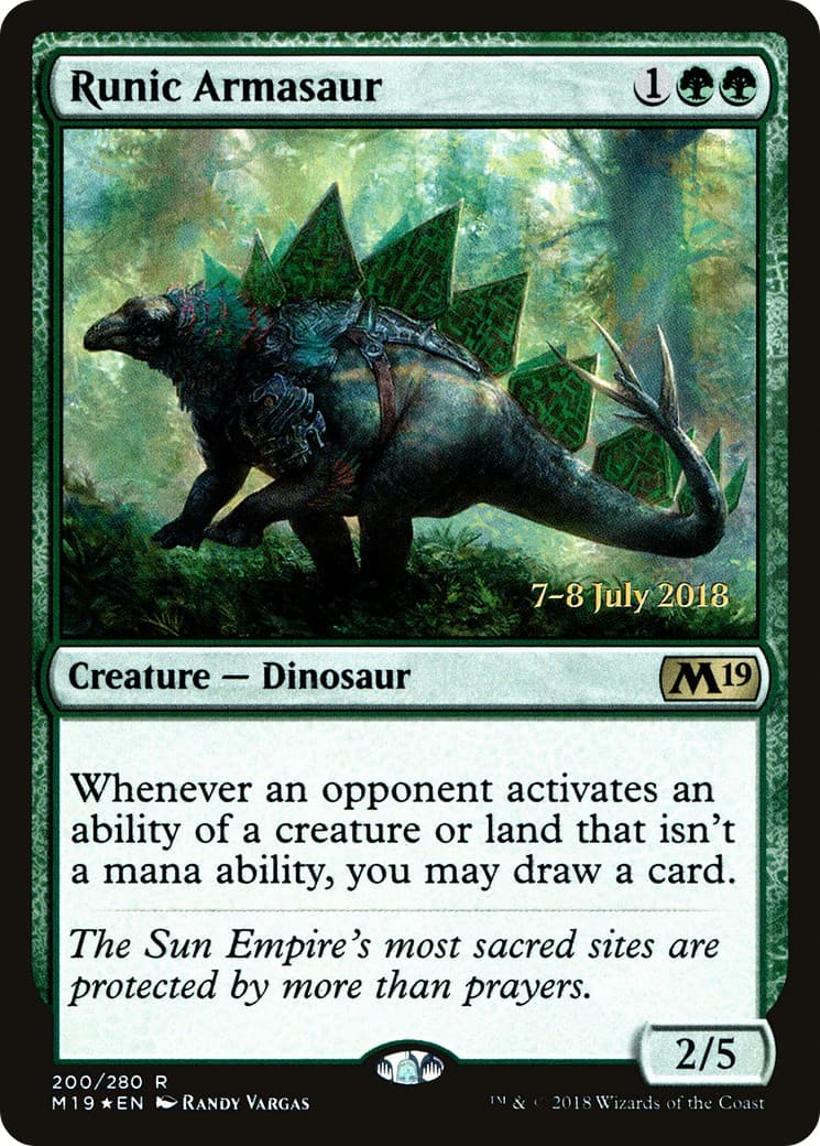 Runic Armasaur - Image 1