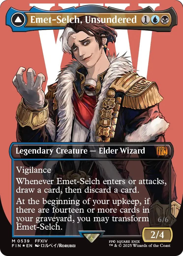 Emet-Selch, Unsundered // Hades, Sorcerer of Eld - Image 1