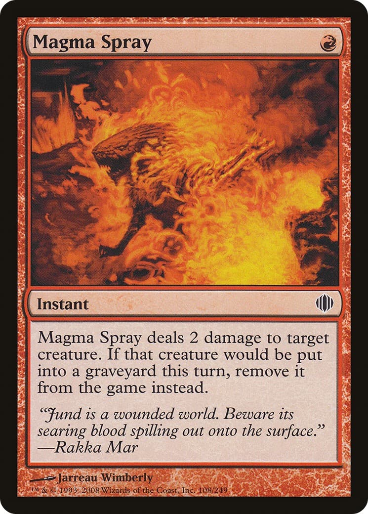 Magma Spray - Image 1