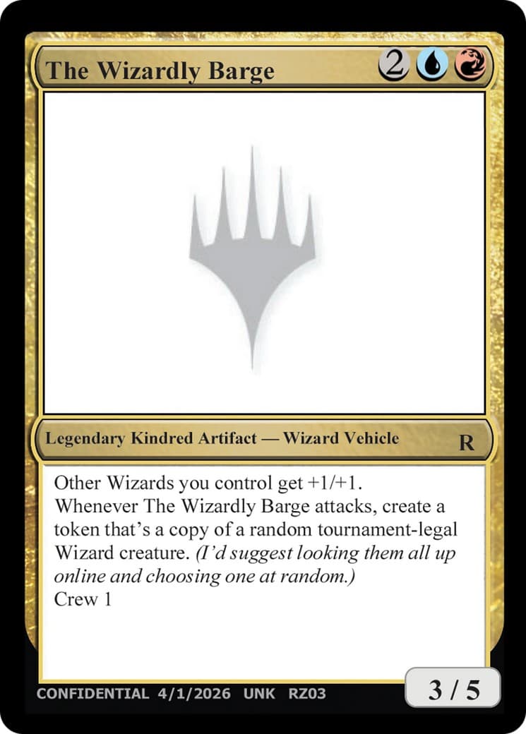 The Wizardly Barge - Image 1