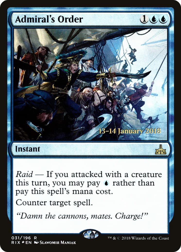 Admiral's Order - Image 1
