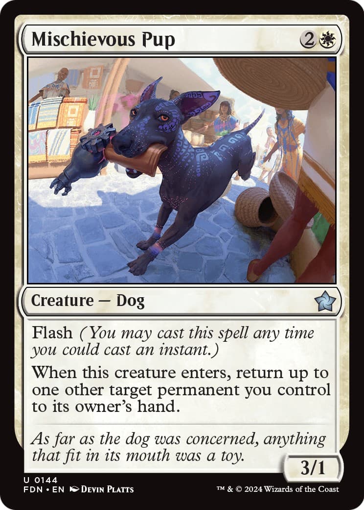 Mischievous Pup - Image 1