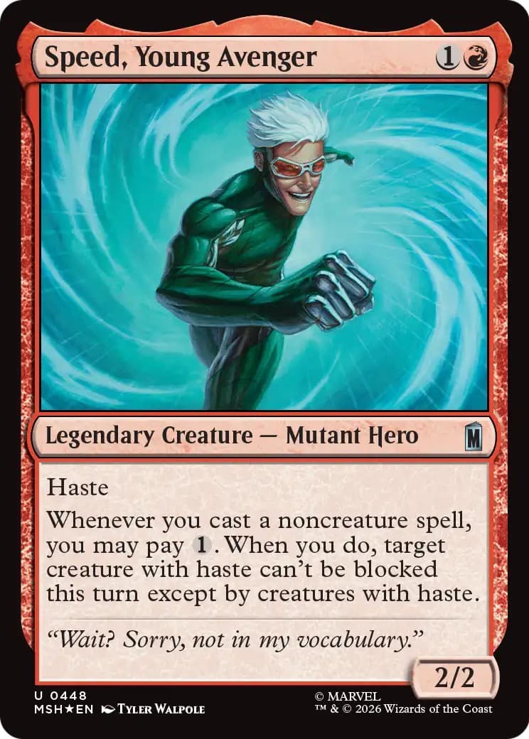 Speed, Young Avenger - Image 1