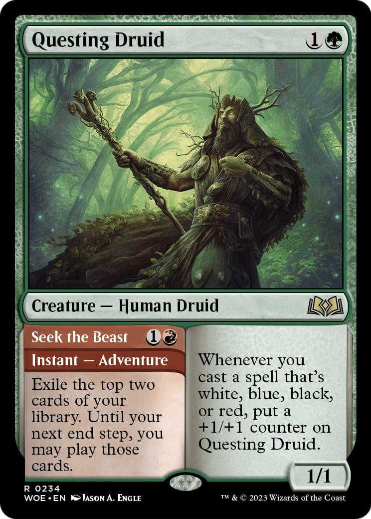 Questing Druid // Seek the Beast - Image 1
