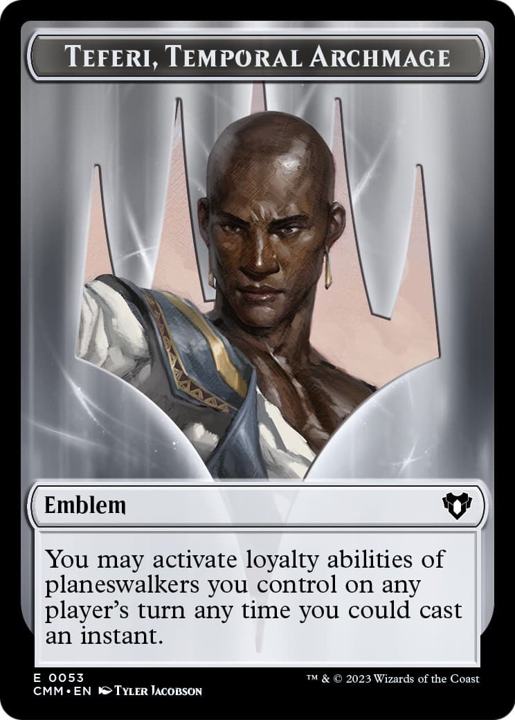 Teferi, Temporal Archmage Emblem - Image 1