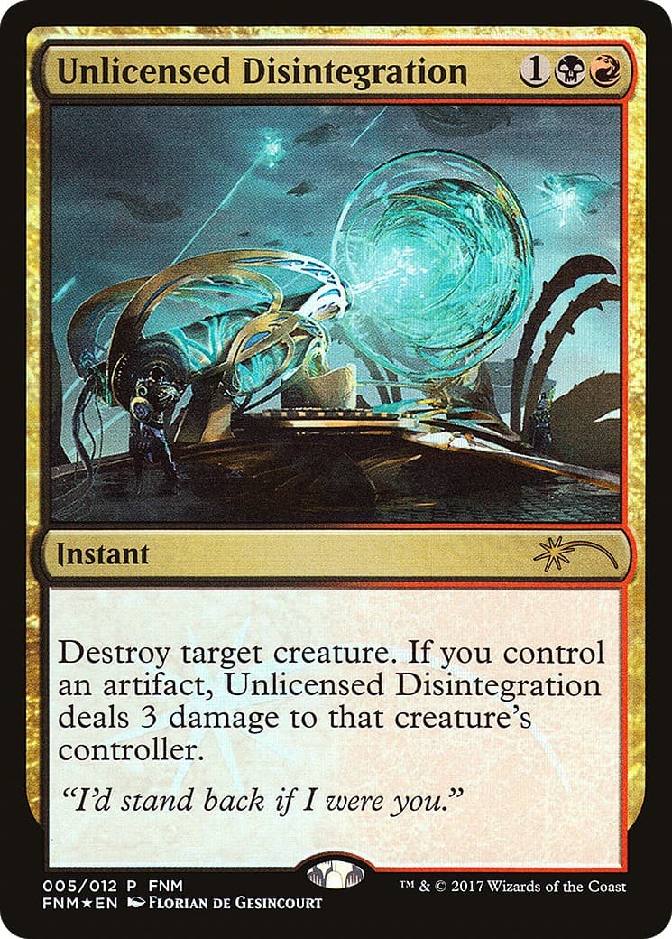 Unlicensed Disintegration - Image 1