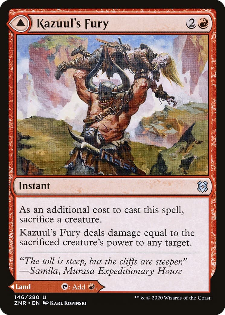 Kazuul's Fury // Kazuul's Cliffs - Image 1