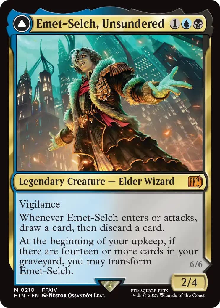 Emet-Selch, Unsundered // Hades, Sorcerer of Eld - Image 1