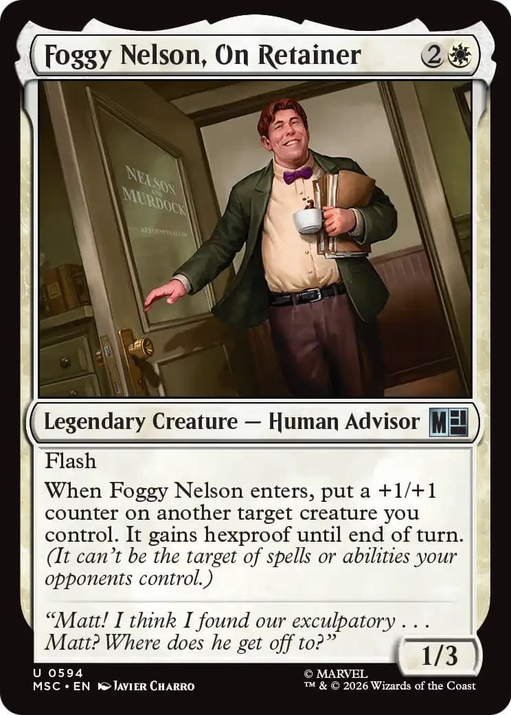 Foggy Nelson, On Retainer - Image 1