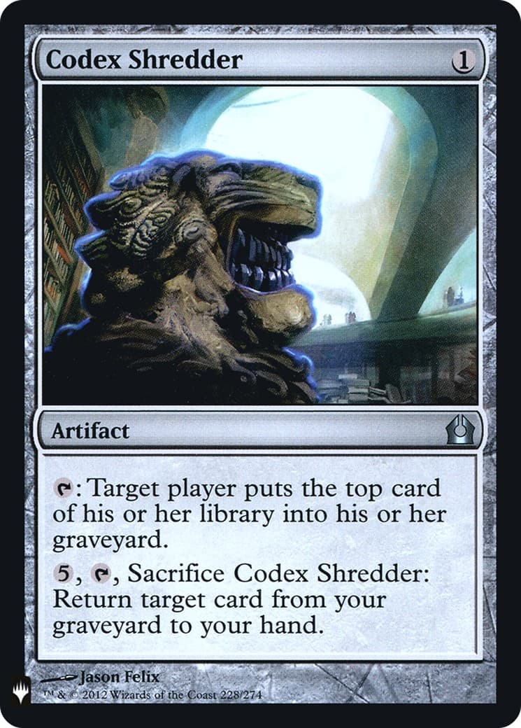 Codex Shredder - Image 1