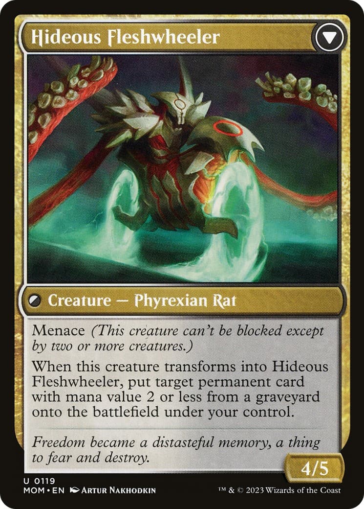 Nezumi Freewheeler // Hideous Fleshwheeler thumbnail 2