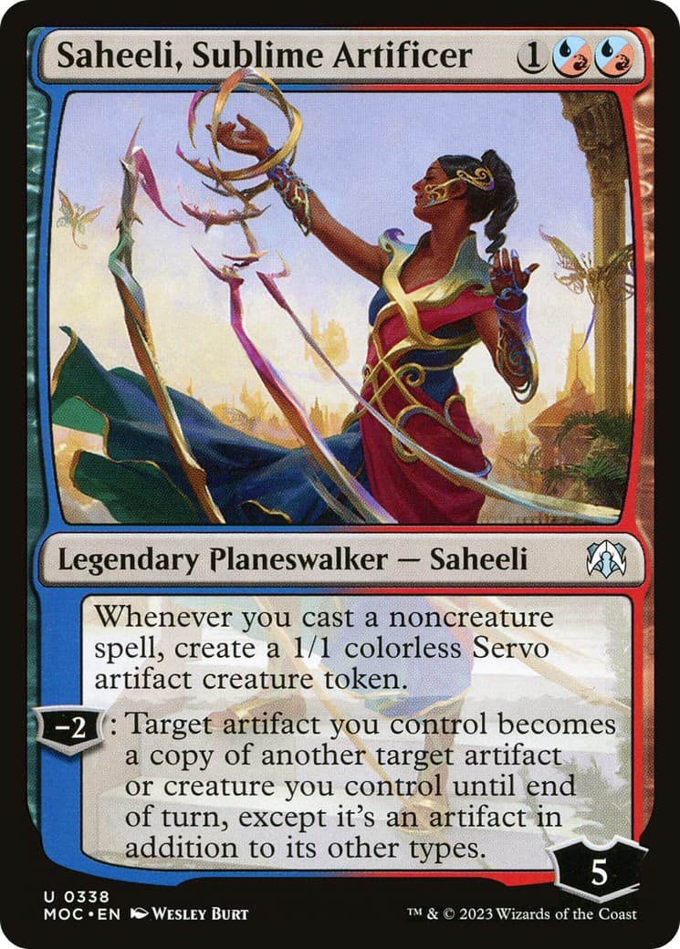 Saheeli, Sublime Artificer - Image 1