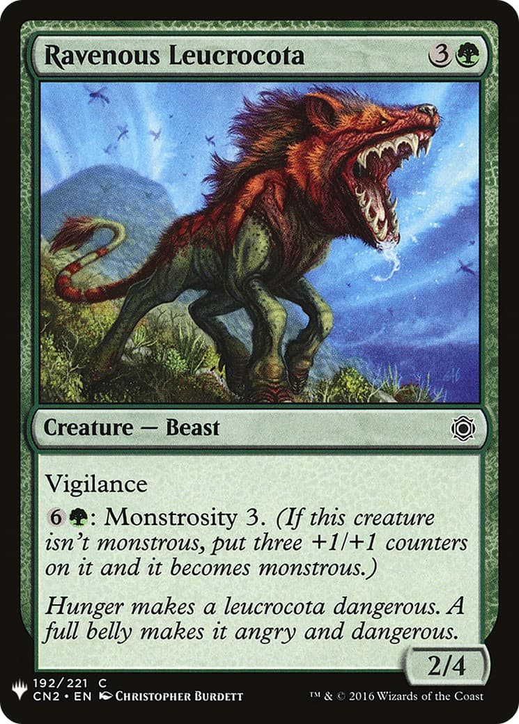 Ravenous Leucrocota - Image 1