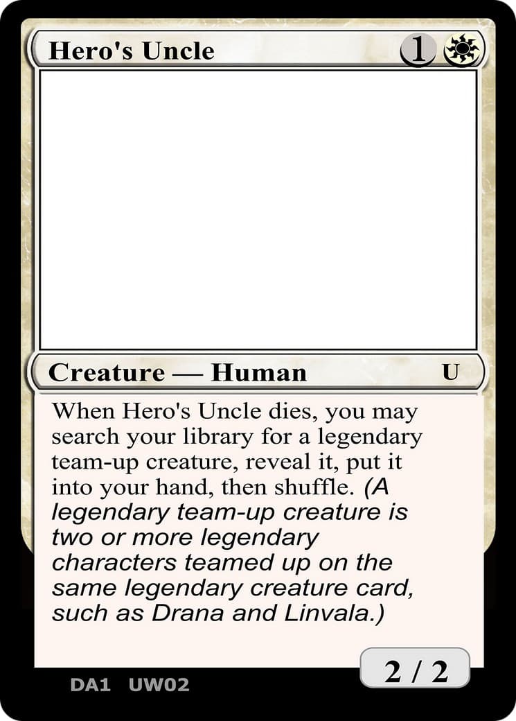Hero's Uncle - Image 1