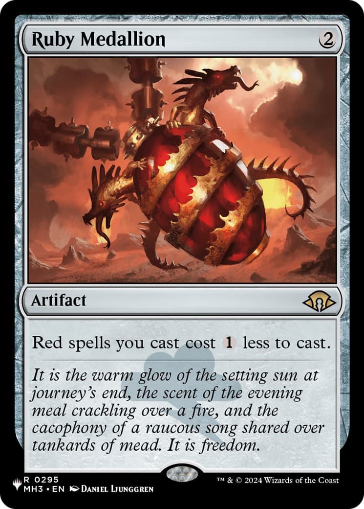 Ruby Medallion - Image 1