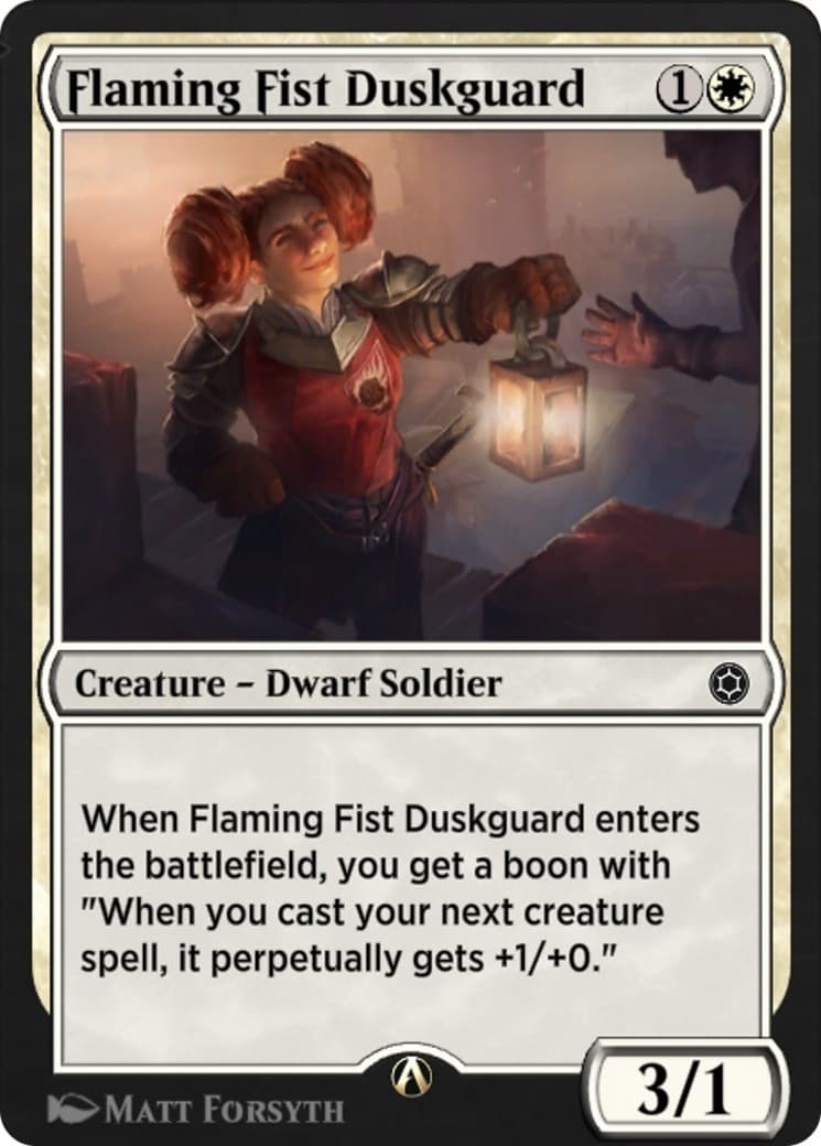 Flaming Fist Duskguard - Image 1