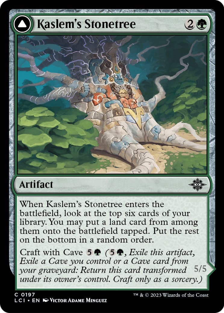 Kaslem's Stonetree // Kaslem's Strider - Image 1