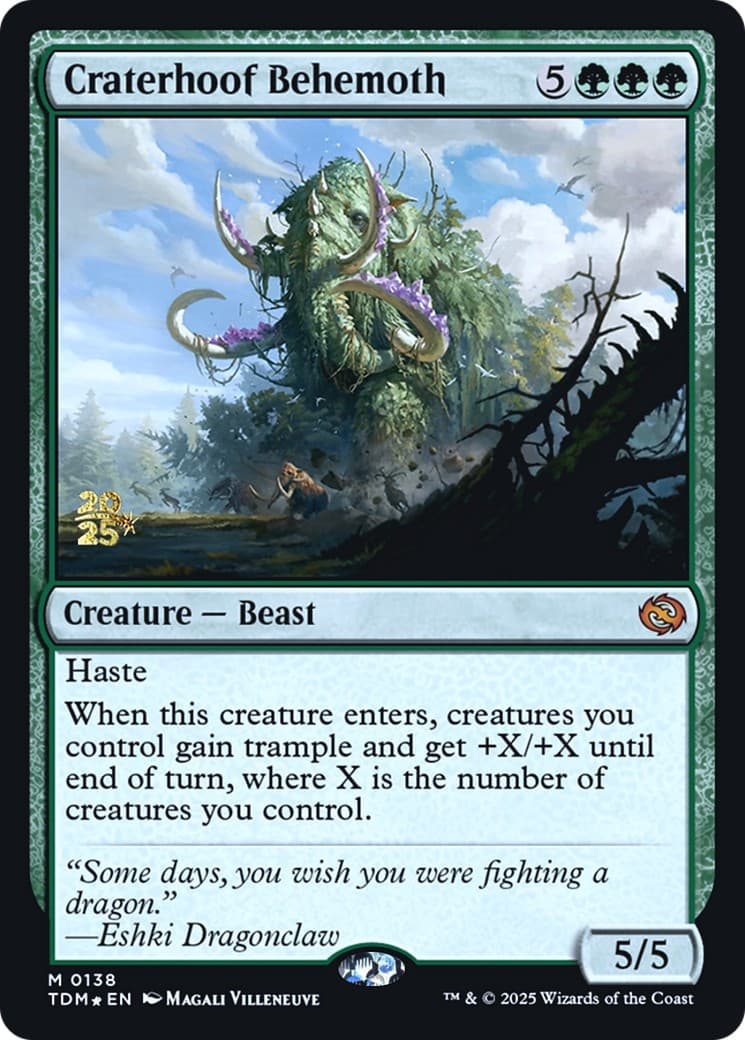 Craterhoof Behemoth - Image 1