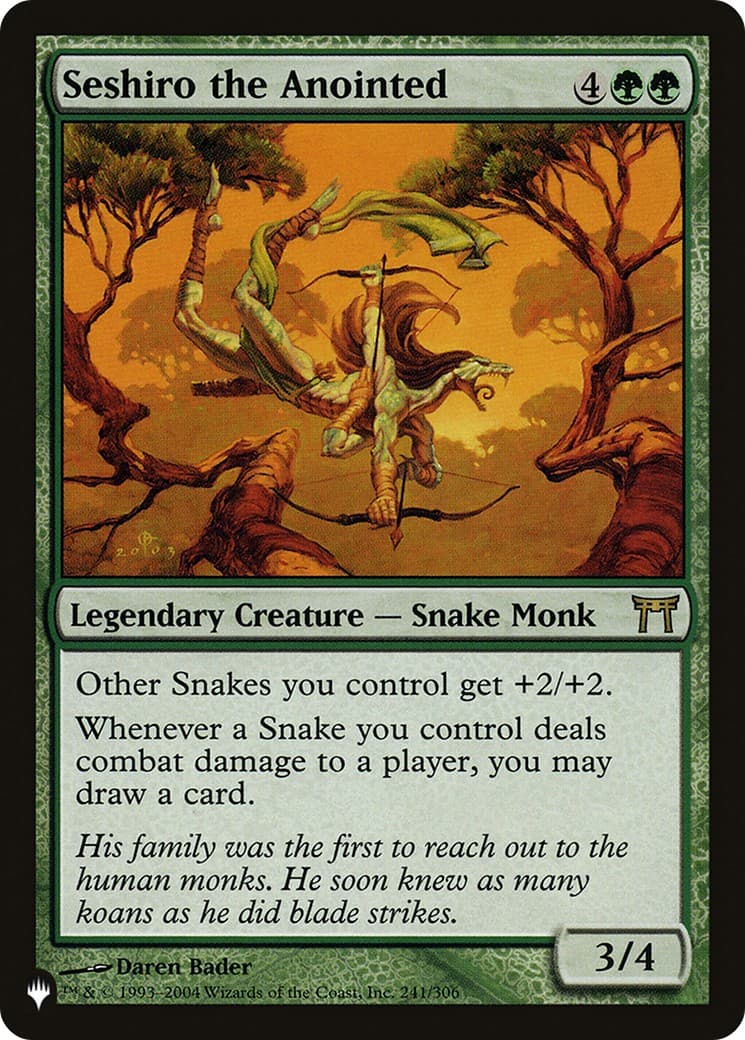 Seshiro the Anointed - Image 1