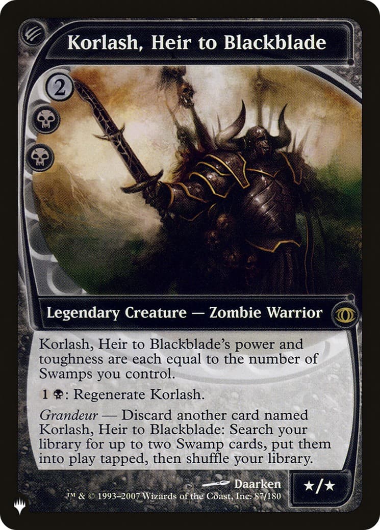 Korlash, Heir to Blackblade - Image 1