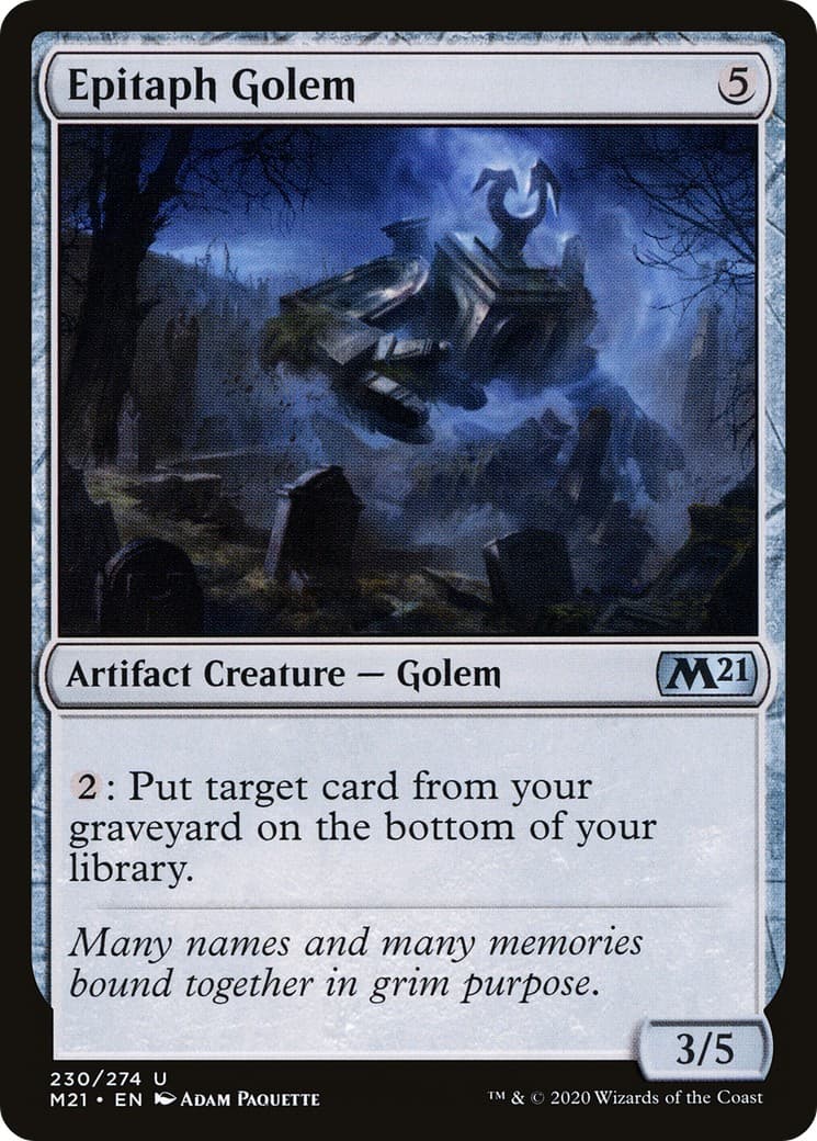 Epitaph Golem - Image 1