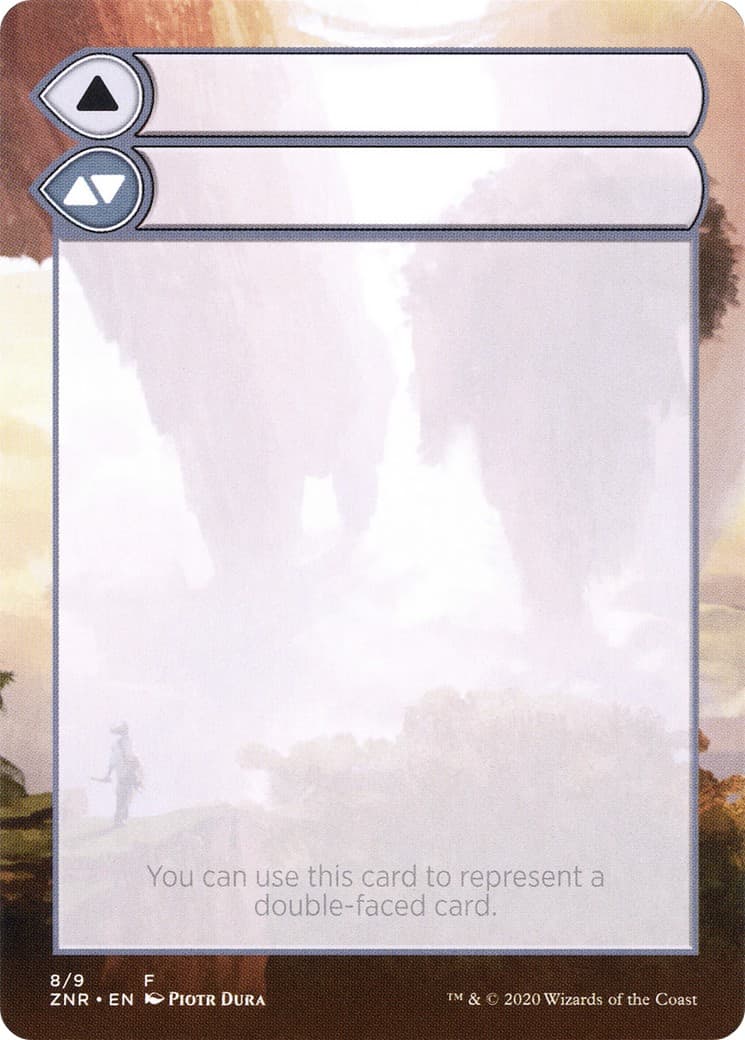 Double-Faced Substitute Card - Image 1