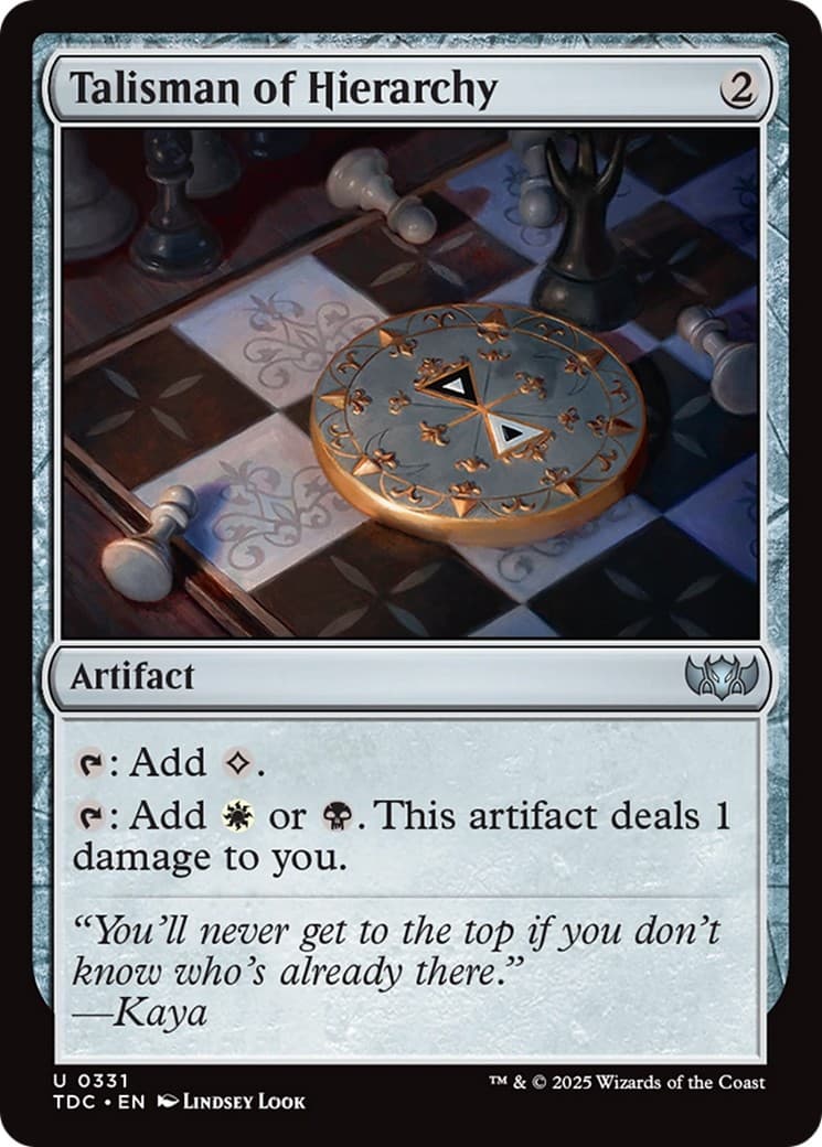 Talisman of Hierarchy - Image 1