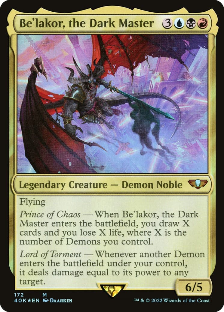 Be'lakor, the Dark Master - Image 1