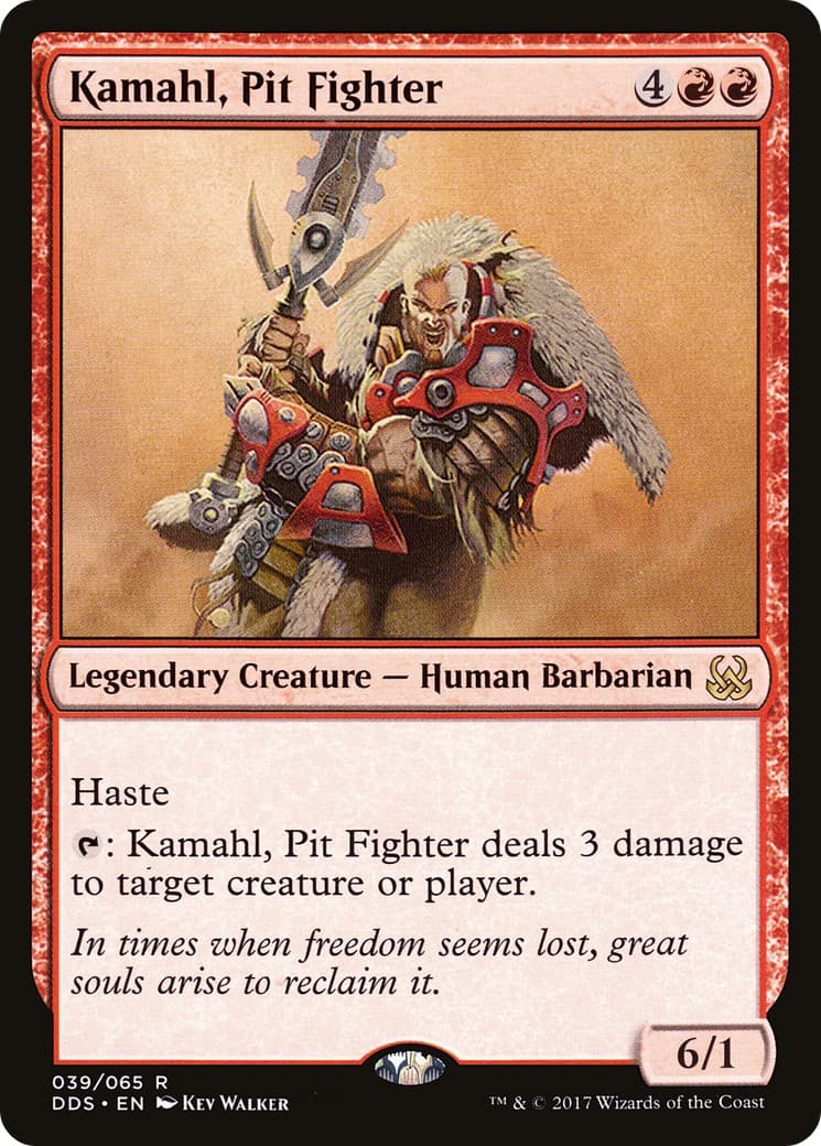 Kamahl, Pit Fighter - Image 1