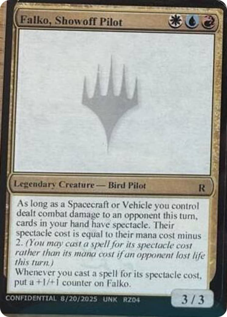 Falko, Showoff Pilot - Image 1