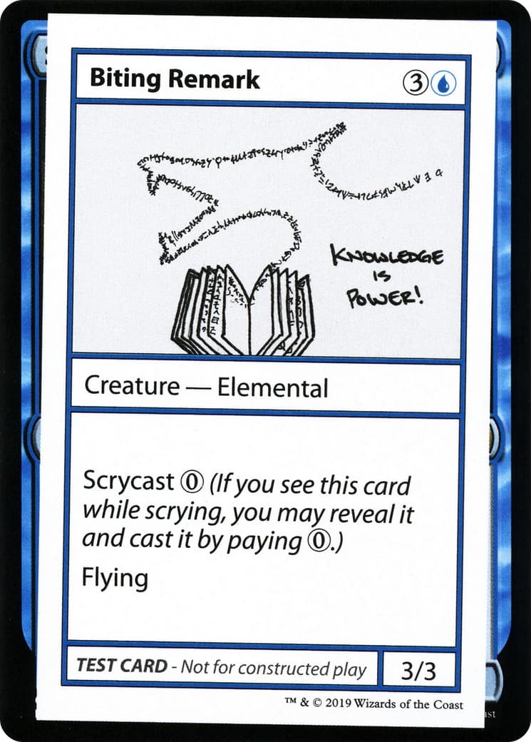 Biting Remark - Image 1
