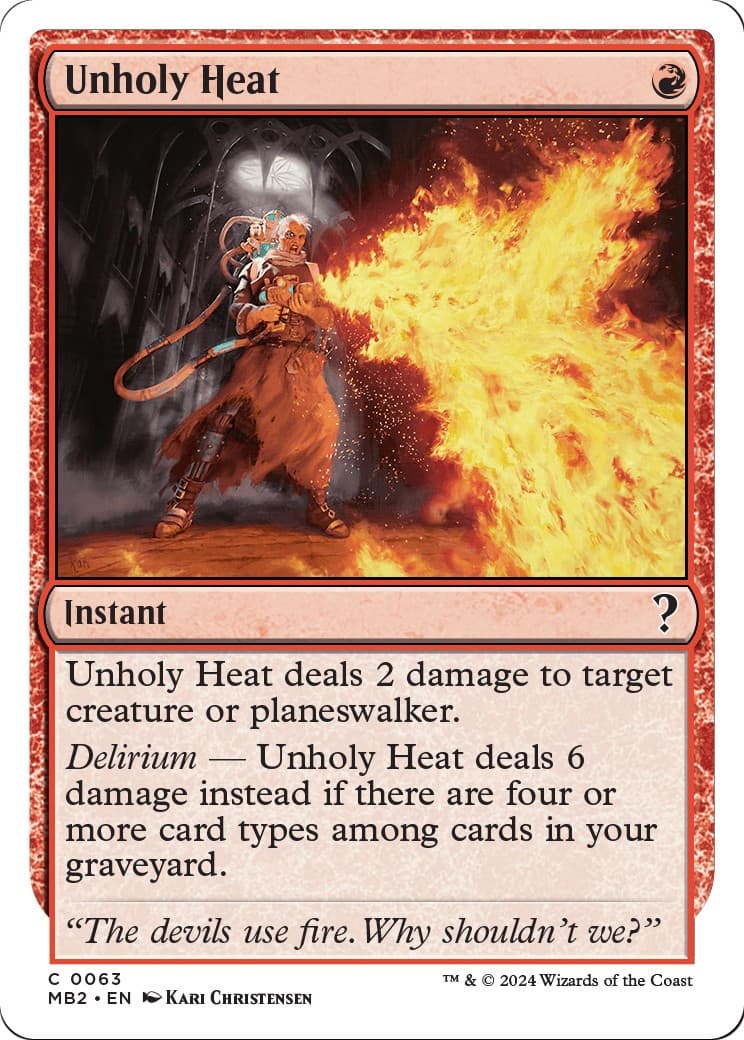Unholy Heat - Image 1