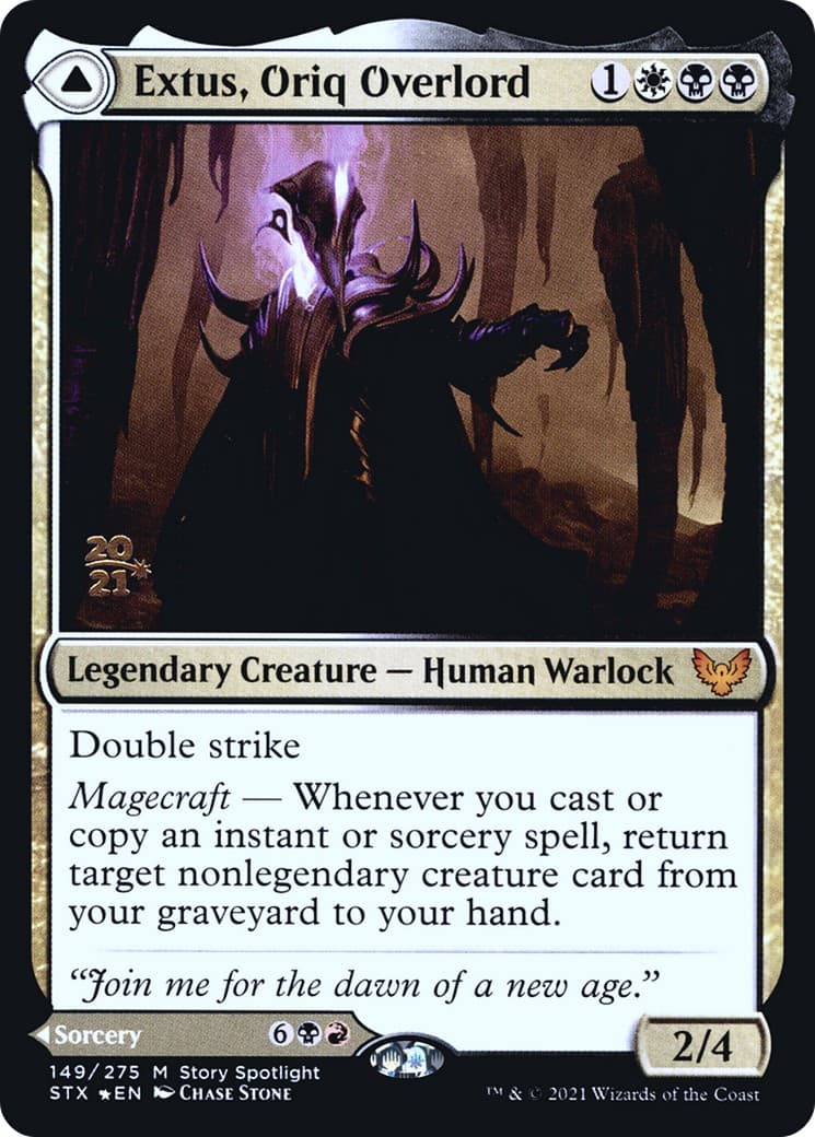 Extus, Oriq Overlord // Awaken the Blood Avatar - Image 1