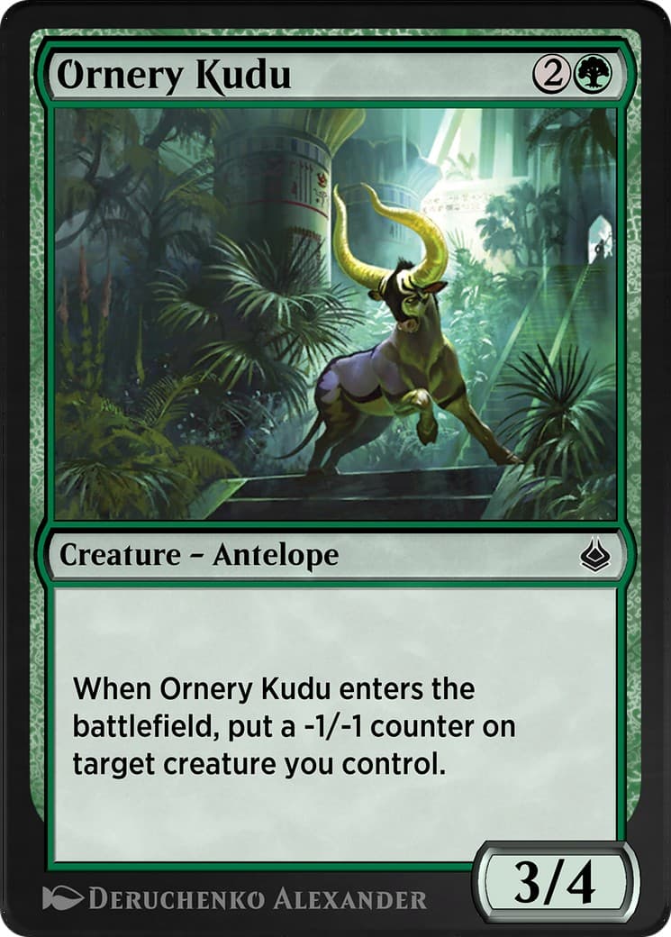 Ornery Kudu - Image 1