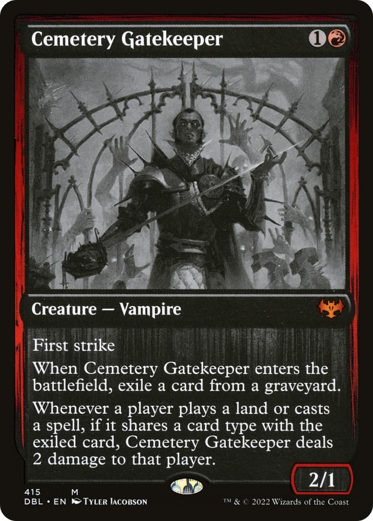 Cemetery Gatekeeper - Image 1