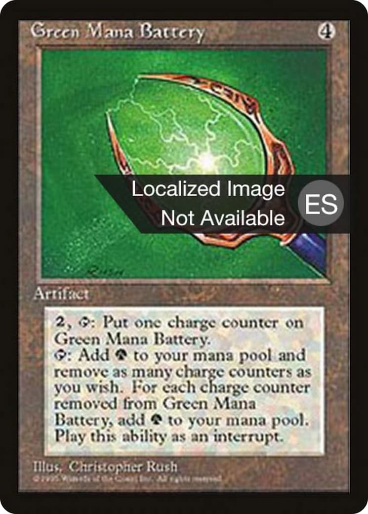 Green Mana Battery - Image 1