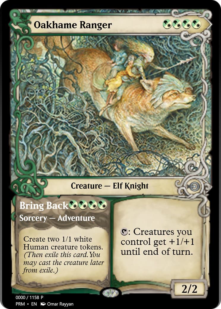 Oakhame Ranger // Bring Back - Image 1