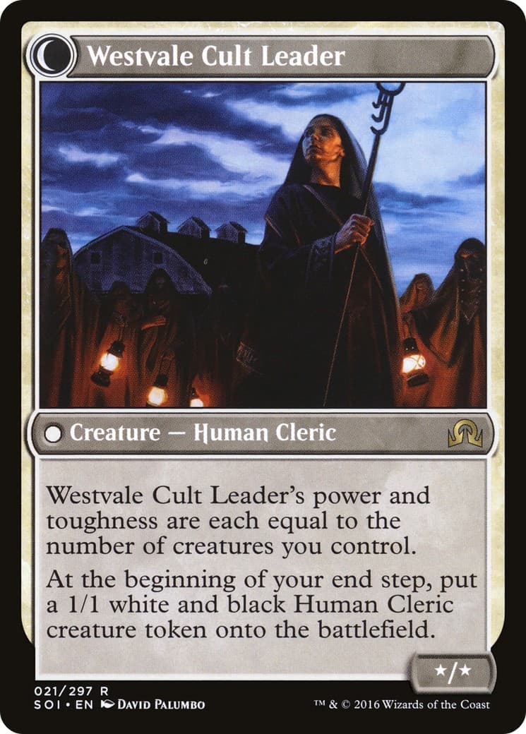 Hanweir Militia Captain // Westvale Cult Leader thumbnail 2